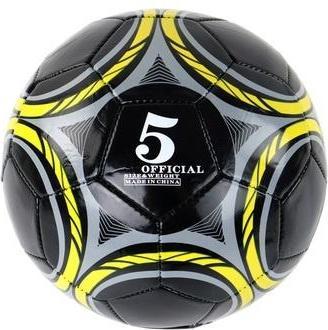 Lean Toys Schwarzer Fussball, Grösse S, 24 cm (5)