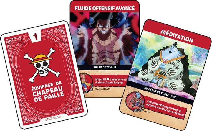 Immagine prodotto Topi games Gioco di carte di One Piece Battaglie di pirati *versione francese* (Francese)