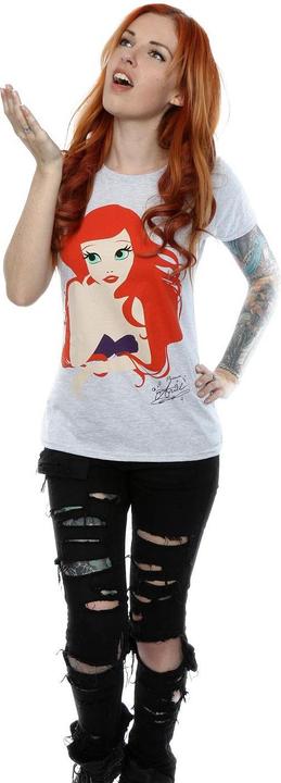 Immagine prodotto Disney Princess The Little Mermaid Ariel Silhouette Maglietta Donna (L)