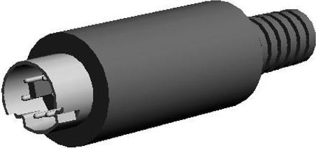 Produktbild BKL Electronic Mini-DIN-Steckverbinder