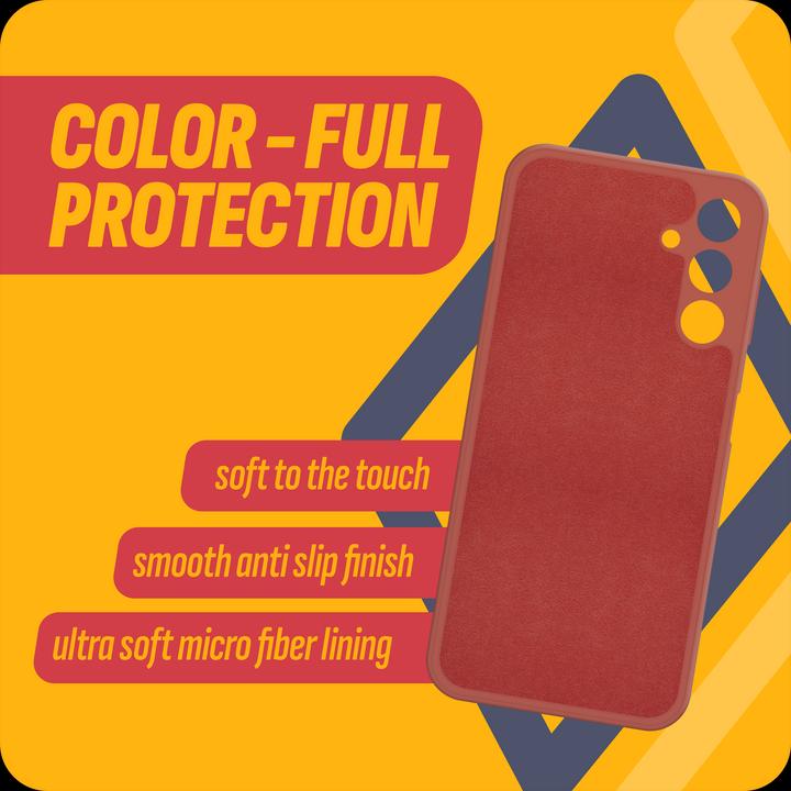 Produktbild Cazy Silikon Hülle Kompatibel mit Samsung Galaxy A15 / A15 5G - Soft TPU Schutz - (Samsung Galaxy A15 5G, Samsung Galaxy A15)