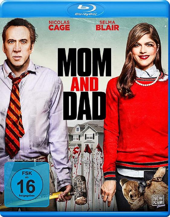 Actual product image Mom And Dad (Blu-ray, 2018, German)