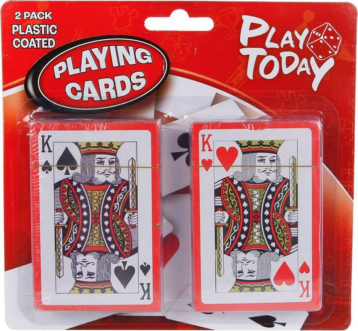 Produktbild 2-Play Klassische Spielkarten, 2er-Set