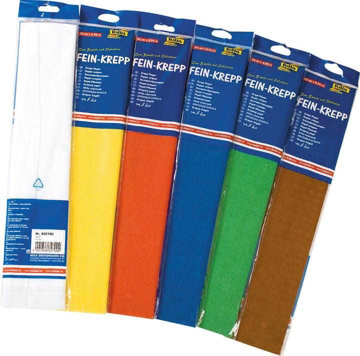 Actual product image Folia Crepe paper coloured (36 g/m², 1 x)