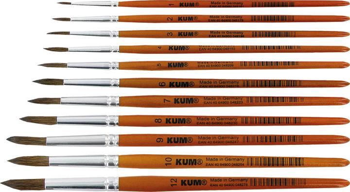 Image du produit Kum Pinceau Aquarelle poils fins (6 mm)