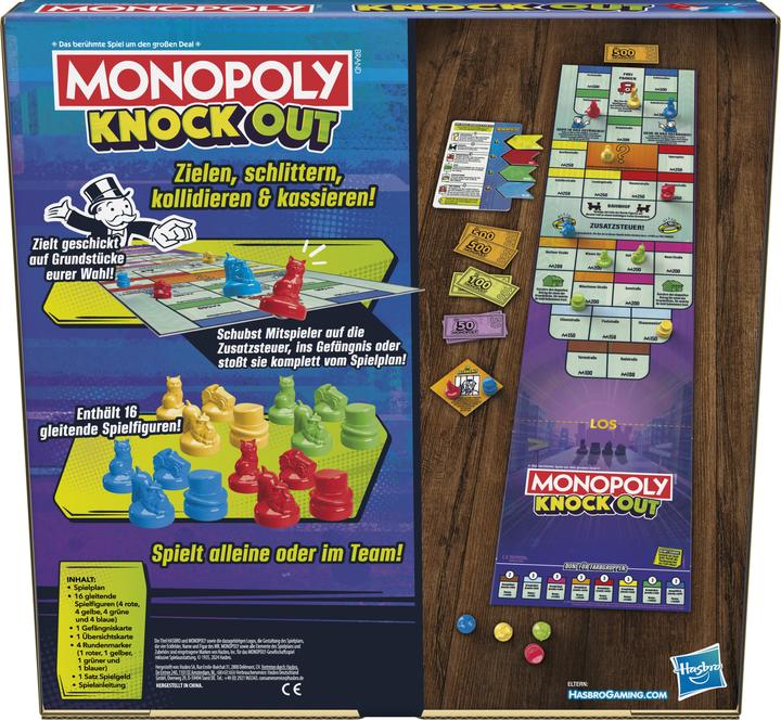 Actual product image Monopoly Knockout (German)
