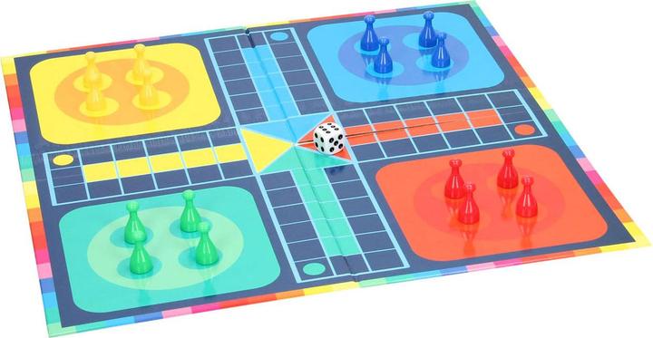 Produktbild Kinderspiel Ludo / Spiel der Gans 2in1 (Englisch)