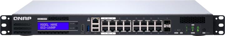 Actual product image QNAP QGD-1600P-8G, 16-Port PoE Edge Switch (16 Ports)