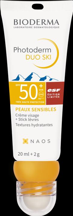 Actual product image Bioderma Photoderm Duo Ski SPF50+ 2g (Suntan cream, SPF 50+, 20 ml)