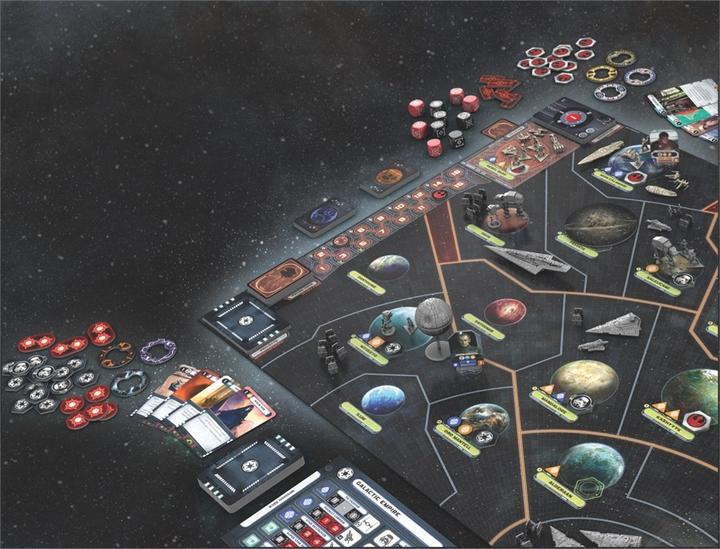 Actual product image FFG FFGD3002 - Star Wars: Rebellion, Board game, basic game, 2-4 players, ages 14+ (DE edition) (German)