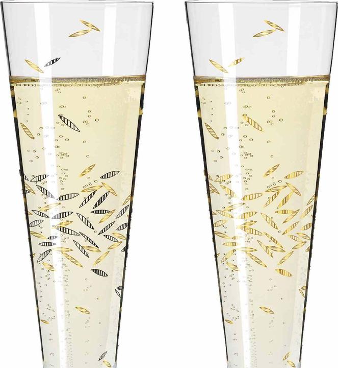 Produktbild Ritzenhoff Goldnacht (20.50 cl, 2 Gläser, Sektgläser)