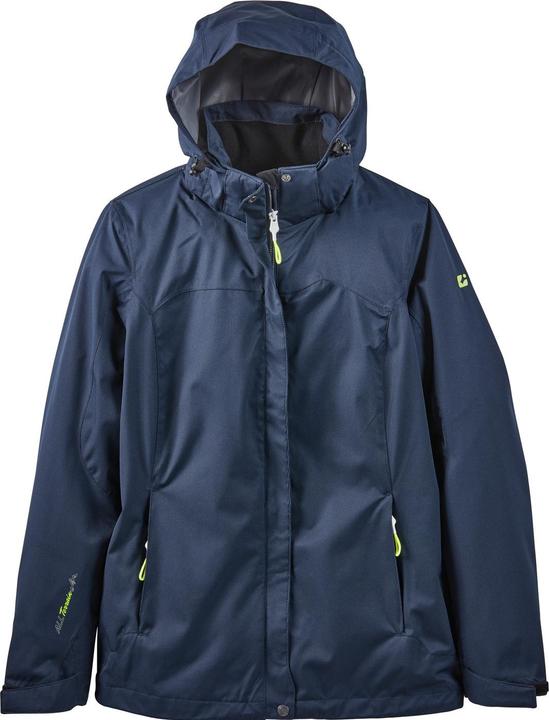 Actual product image Killtec Ladies functional jacket/outdoor jacket with zip-off hood - KOS 133 WMN JCKT, dark navy, 38 (38)