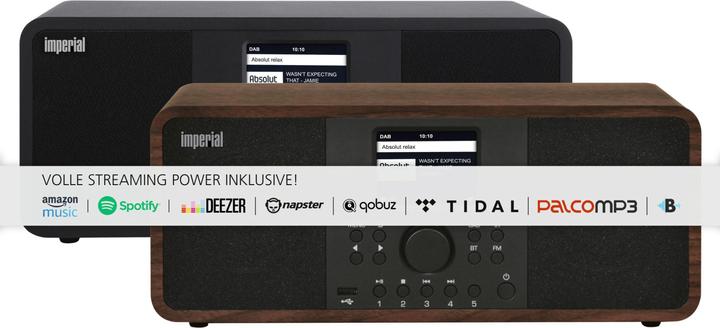 Productafbeelding Imperial Dabman i205 (Internet radio, DAB+, VHF, FM, Bluetooth, WiFi)