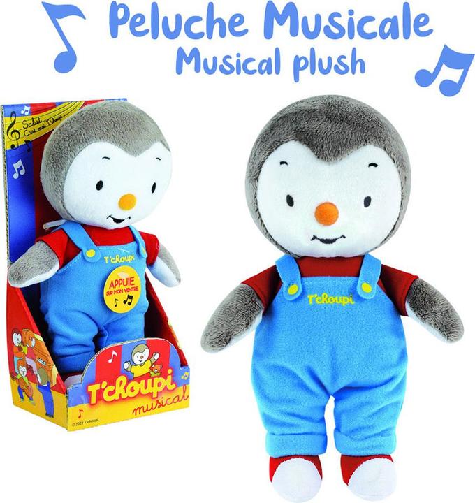 Actual product image Jemini Plush Tchoupi Pussy 20cm (8.60 cm)