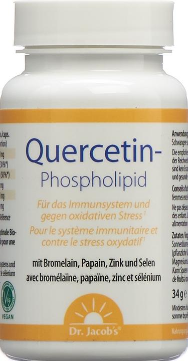 Actual product image Dr. Jacob's Quercetin phospholipid (60 Piece, Capsules, 57 g)
