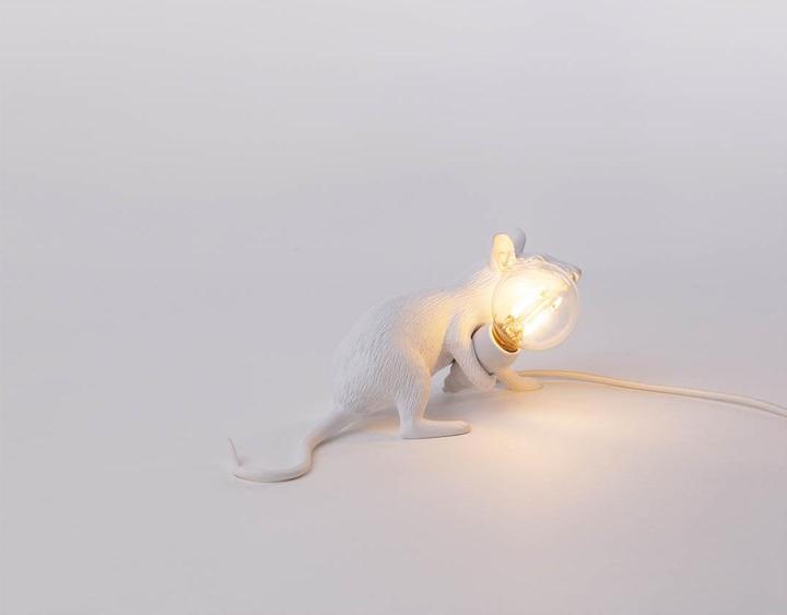 Actual product image Seletti Mouse Lamp #3 Lop Lie Down table lamp (90 lm, E14)