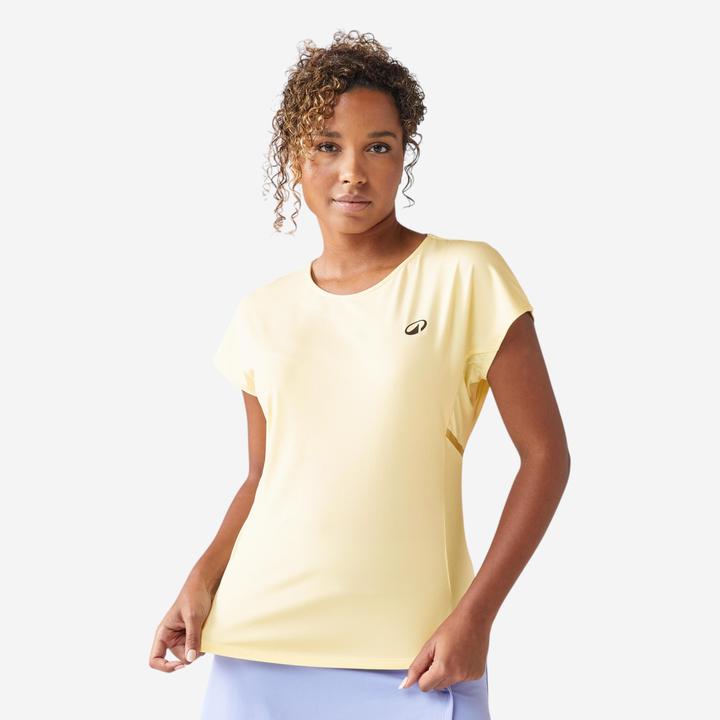 Artengo Damen Tennis T-Shirt - TTS Dry Rundhals F gelb (XXL)