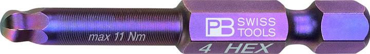 PB Swiss Tools Embout pour vis à six pans creux PB E6.212 Gr.4 (4 mm)