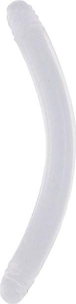 Actual product image Star Piercing Micro banana stick transparent (without brass, Bioflex)