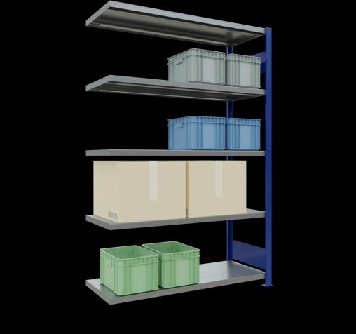 Image du produit Schulte Lagertechnik Système enfichable Élément suivant MULTIplus250 avec traverse de longueur