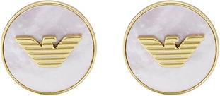 Actual product image Emporio Armani - Lovely earrings with pearls Eagle Logo EGS3141710