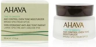 Actual product image Ahava Age Control Even Tone Moisturizer (50 ml, Day cream, SPF 20)