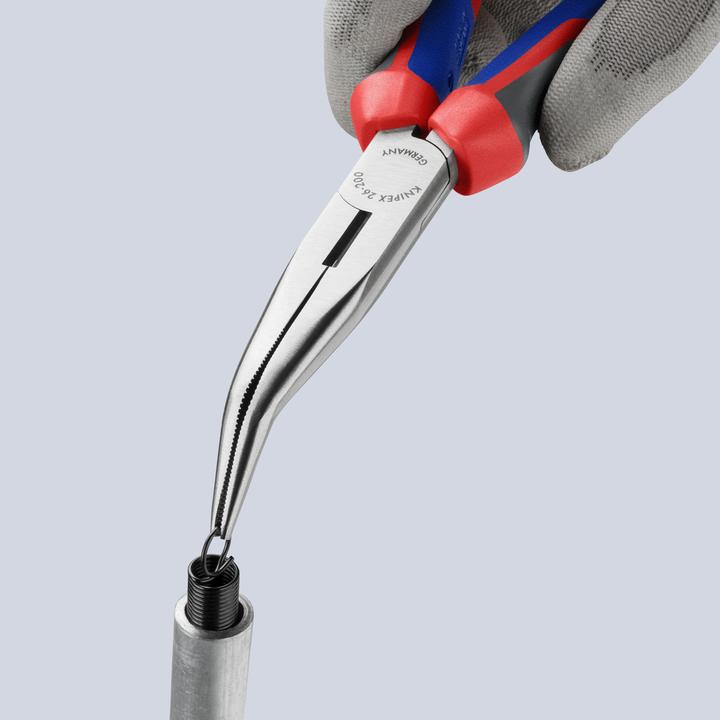 Produktbild Knipex Flachrundzange mit Schneide (200 mm)
