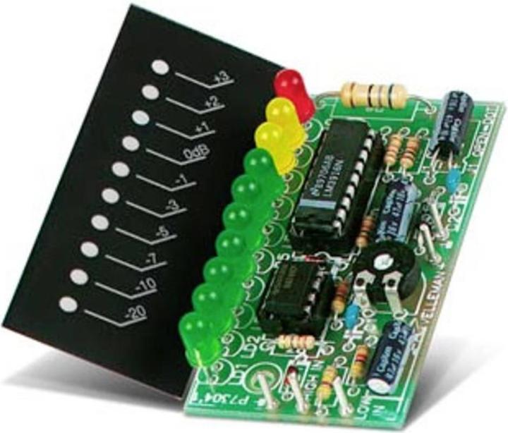 Actual product image Whadda Mono VU meter 10 LEDs