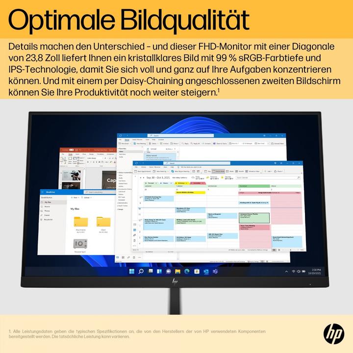 Immagine prodotto HP E24u G5 (1920 x 1080 pixel, 23.80")