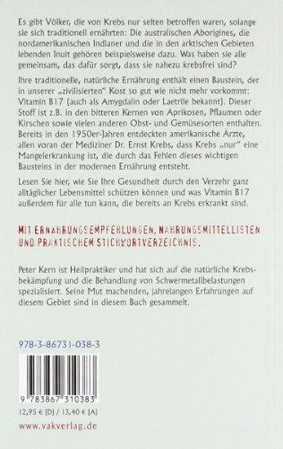 Actual product image Krebs bekämpfen mit Vitamin B17 (German, Peter Kern, 2014)