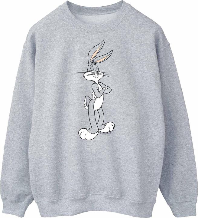 Looney Tunes Bugs Bunny Crossed Arms Sweatshirt (S)