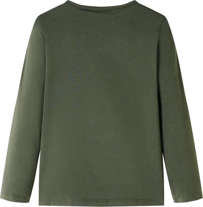 Immagine prodotto VidaXL Camicia da bambino a maniche lunghe kaki 128,Materiale: 95 % cotone. 5 (128)