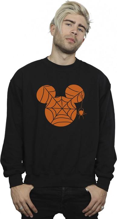 Actual product image Mickey Mouse Mens Cobweb Sweatshirt (5XL)