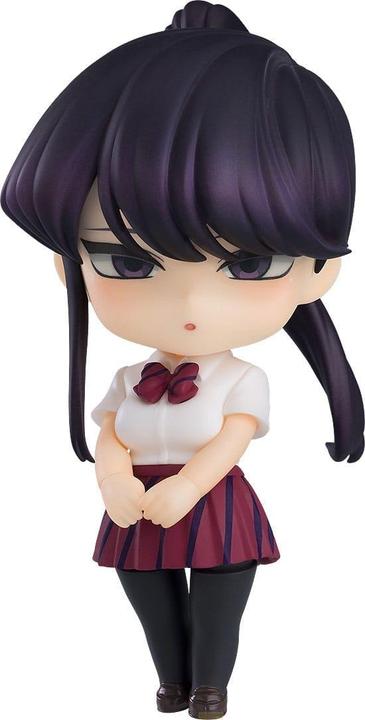 Actual product image Good Smile Company Komi Can't Communicate Nendoroid action figure Shoko Komi: Ponytail Ver. 10 cm