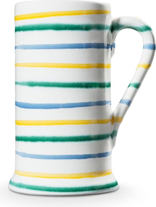 Produktbild Gmundner Keramik Buntgeflammt, Bierkrug 0,3 Liter (0.30 l)