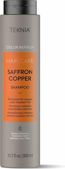 Produktbild Lakmé Teknia Color Refresh Saffron Copper Shampoo 300 ml (300 ml, Flüssiges Shampoo)