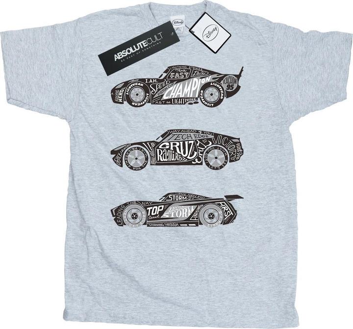 Disney Cars Text Racers TShirt (3XL)