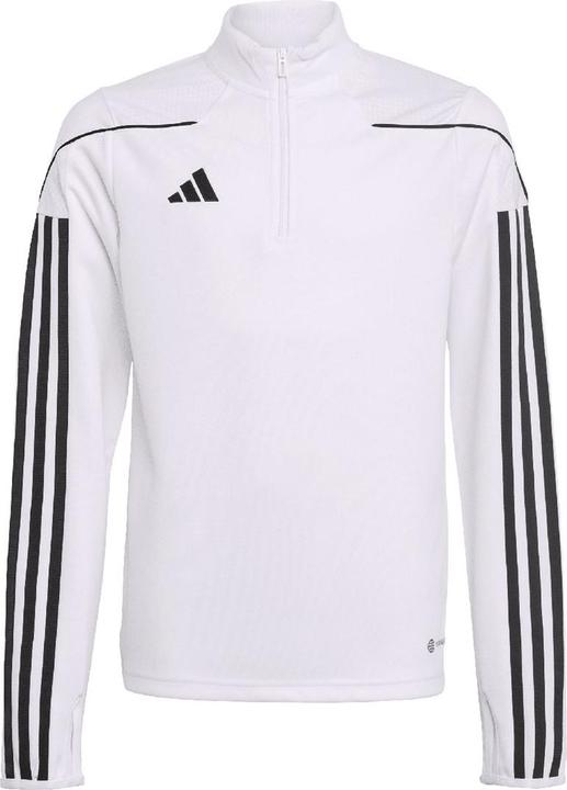 adidas Kinderbluse Tiro 23 League Training Top weiss und schwarz IB8477 (140cm) (140)