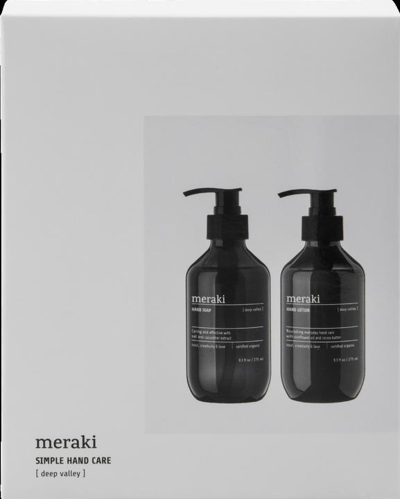 Actual product image Meraki Gift box, Deep valley, Simple hand care, 275 ml