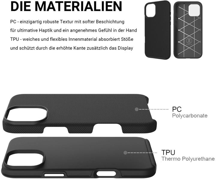 Produktbild JT Berlin BackCase Pankow Solid MagSafe (Apple iPhone 16 Pro Max)