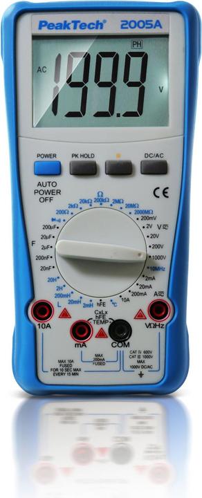 Produktbild Peaktech P 2005 A Digitalmultimeter (CAT III 1000V, CAT IV 600V)