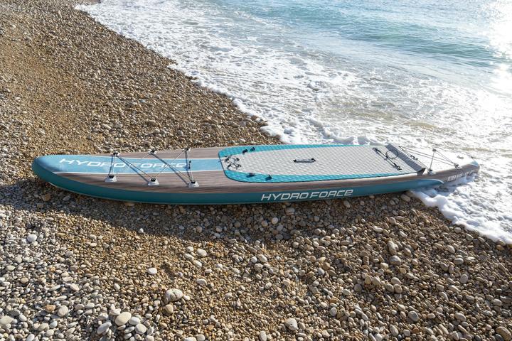 Actual product image Bestway Hydro Force Glider Elite 2-in-1 Inflatable Stand-Up Paddleboard & Kayak Set 3.81 m