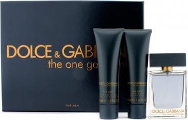 Produktbild Dolce & Gabbana The One Gentleman Set - Eau De Toilette Spray 50ml, After Shave Balm 50ml, Shower Ge