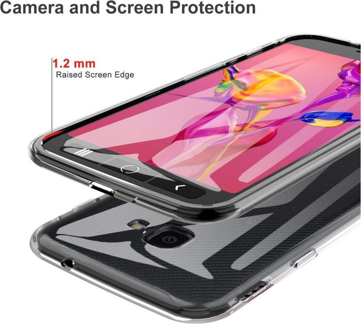 Actual product image Screenguard Samsung Galaxy XCover 4S Flexible TPU Clear Case (Samsung Galaxy Xcover 4s)
