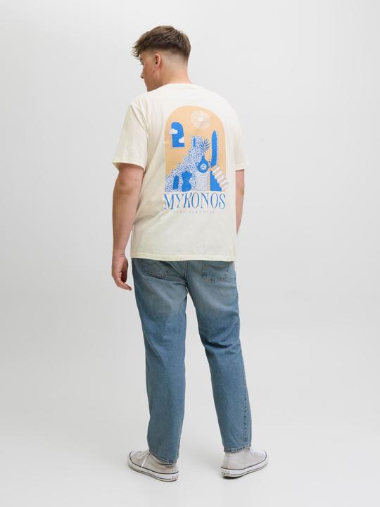 Actual product image Jack & Jones Locker geschnitten Rundhalsausschnitt Plus T-Shirt T-shirt (4XL)