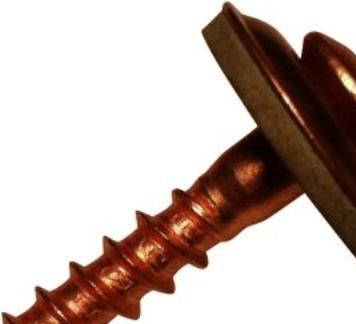 Produktbild Bossard Facadeskrue LH 4,5x35 A2 - Spenglerskrue LH T-25 med taetningsskive A2 200stk (200 Schrauben pro Stück)