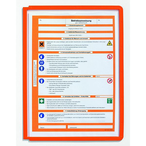 Actual product image Durable Transparent panel with profile frame
