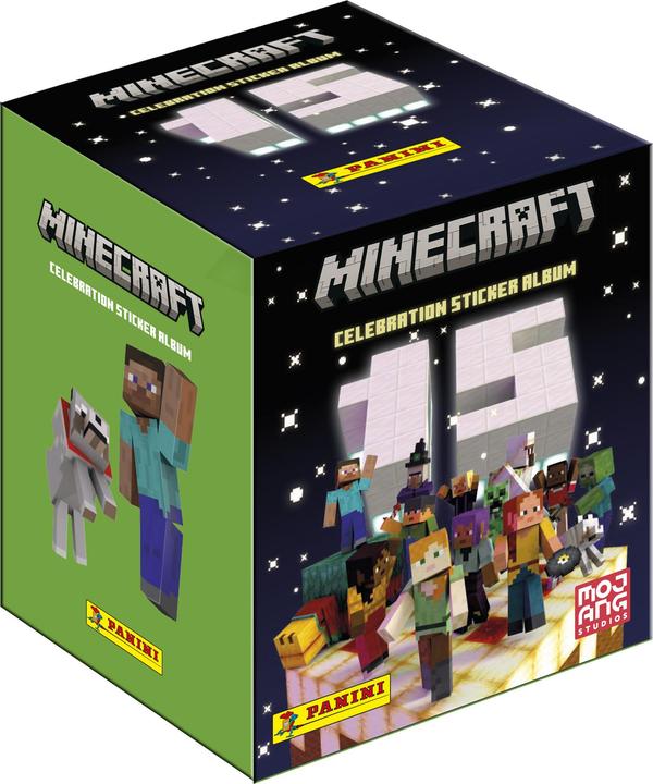 Actual product image Panini Minecraft Celebration Sticker - Box of 36 (English, Booster Pack)