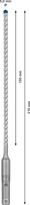 Produktbild Bosch Professional Zubehör EXPERT SDS plus-7X Hammerbohrer, 5 x 150 x 215 mm (5 mm)