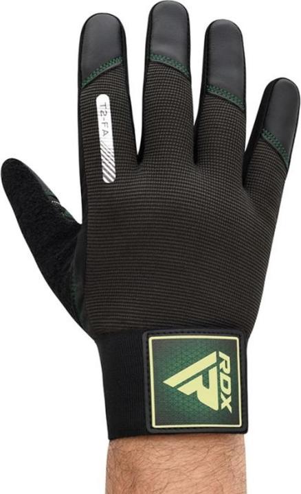 Actual product image Rdx Gym Training Gloves T2 Full Army Green-Xl (XL)